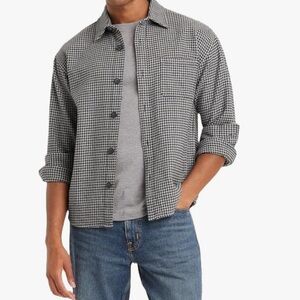 Goodfellow & Co Monochrome Checkered Shirt Jacket